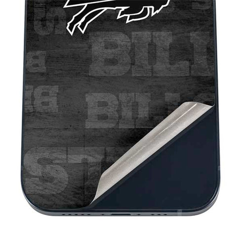 NFL Buffalo Bills Black & White iPhone 17 Pro Skin